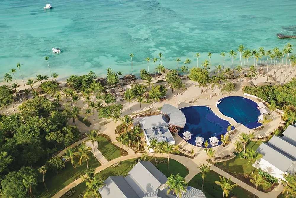 Aerial view of Secrets La Romana Resort & Spa