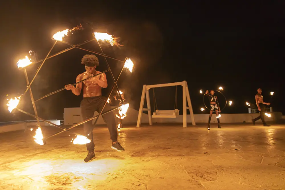 Entertainment at the resort