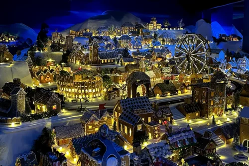 The biggest in the world Gingerbread City.
